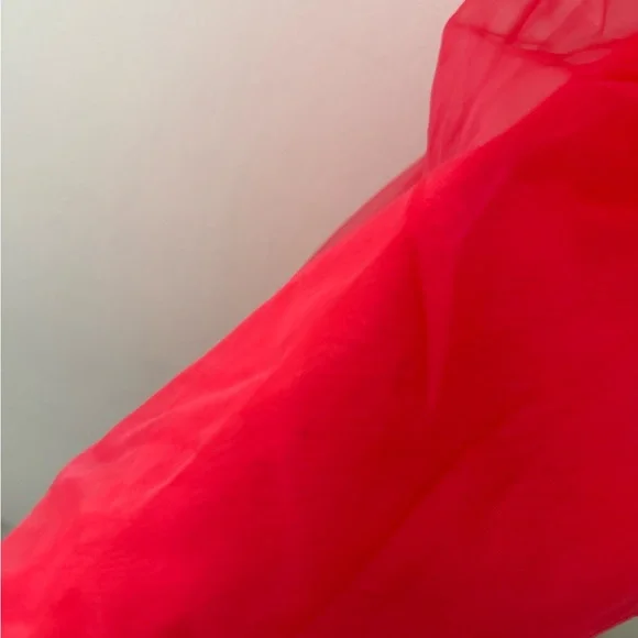 Vintage 1960’s Vanity Fair Floral Embroidered Babydoll Nightgown Red Size XS - Picture 12 of 14